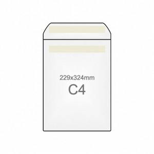 KOPERTA C4 bez okna - SK - 229x324mm