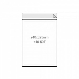 KOPERTA FOLIOWA 240X325MM+40-50T/45 LDPE